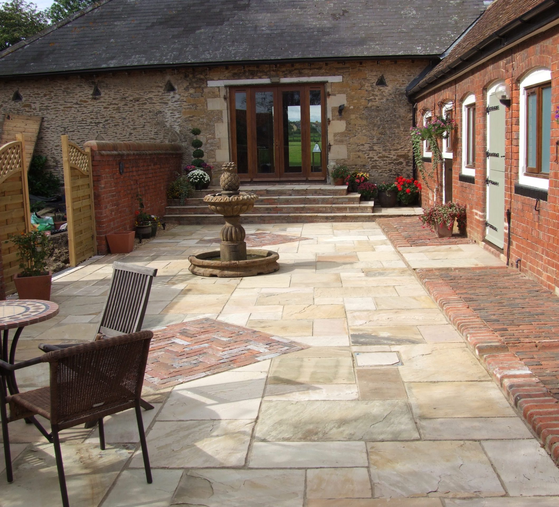 courtyard paving